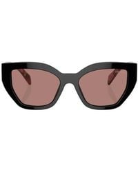 Prada - Eyewear Butterfly Frame Sunglasses - Lyst