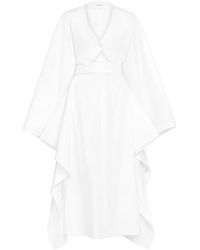Alaïa - Poplin Trench Dress - Lyst