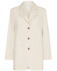 Marella - Cotton Poplin Blazer - Lyst