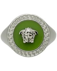 Versace - La Medusa Greca Ring - Lyst