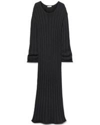 The Row - Danielas Rib Wool Blended Extra Long Dress - Lyst