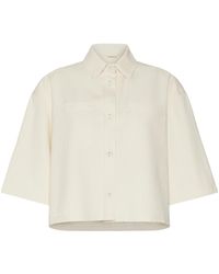 Weekend by Maxmara - Max Mara Weekend Terra Cropped Shirt Jacket - Lyst