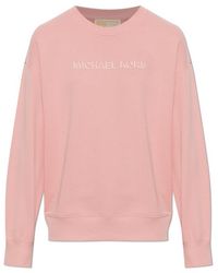 MICHAEL Michael Kors - Long-Sleeve Sweatshirt - Lyst