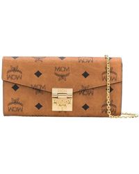 MCM - Patricia Large Chain Wallet - Lyst