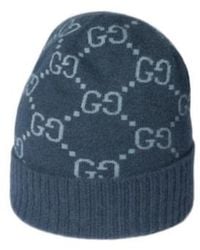 Gucci - Gg Jacquard Knit Beanie - Lyst
