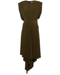 Alexandre Vauthier - Asymmetric Jersey Midi Dress - Lyst