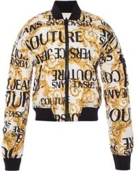 Versace Jeans Couture - Baroque Printed Double-Sided Casual Jacket - Lyst