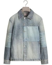 Dior - Homme Patchwork Effect Overshirt - Lyst