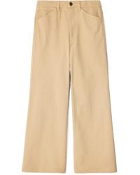Lemaire - Flared Five-Pocket Pants - Lyst