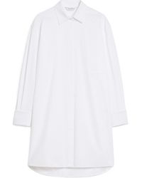 Max Mara - Collared Long-Sleeve Shirt Dress - Lyst