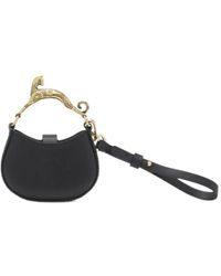 Lanvin - Logo Embossed Cat Handled Tote Bag - Lyst