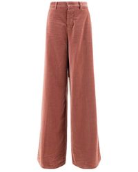 DSquared² - Baggy Cut Velvet Trousers - Lyst