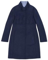 Weekend by Maxmara - Logo Long-Sleeved Coat - Lyst