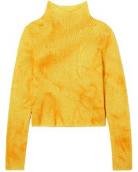 Gabriela Hearst - Daina Tie-Dyed Cashmere Turtleneck Sweater - Lyst