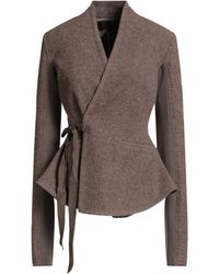 Rick Owens - Plain Colour Jacket - Lyst