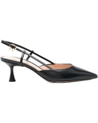 Gianvito Rossi - Ascent Pointed-Toe Slingback Pumps - Lyst