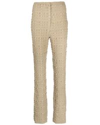 Nanushka - Juna Seersucker Trousers - Lyst
