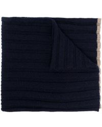 Brunello Cucinelli - Knitted Finished Edge Scarf - Lyst