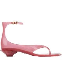 Chloé - Chloé Jelly Thong Sandals - Lyst
