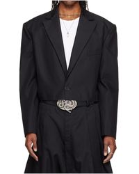 Lu'u Dan - Slashed Long-Sleeved Blazer - Lyst