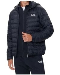 EA7 - Core Identity Packable Down Jacket - Lyst
