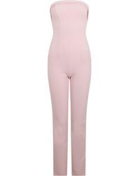 Philosophy Di Lorenzo Serafini - Strapless Fitted Jumpsuit - Lyst
