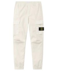 Stone Island - Elasticated Waistband Cargo Pants - Lyst