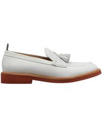Thom Browne - Tasselled Leather Loafers - Lyst