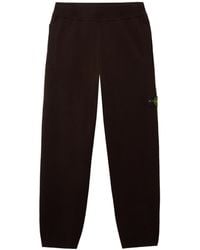 Stone Island - Regular-Fit Knit Joggers With Elastic Drawstring Waist - Lyst