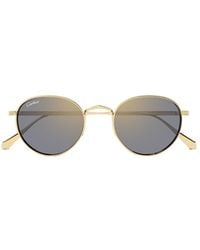 Cartier - Logo Sunglasses - Lyst