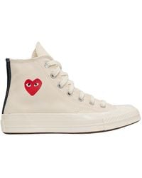 COMME DES GARÇONS PLAY - X Converse Single Heart Chuck 70 Sneakers - Lyst