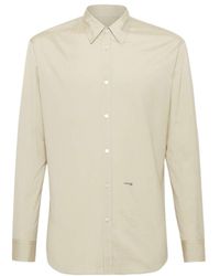 DSquared² - Logo Printed Long-Sleeved Shirt - Lyst