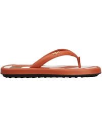 Tod's - Stripe Detail Flip Flops - Lyst