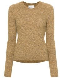 Isabel Marant - Brushed-Knit Jumper - Lyst