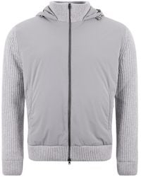 Herno - Ribbed-Knit Jacket - Lyst
