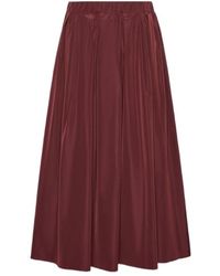 Weekend by Maxmara - Long Taffeta Skirt - Lyst