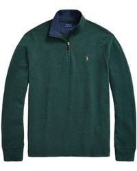 Polo Ralph Lauren - Long-Sleeved Stand-Up Collar Pullover - Lyst