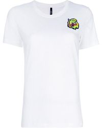 Versace - Wolf Appliqué Short-Sleeve T-Shirt - Lyst