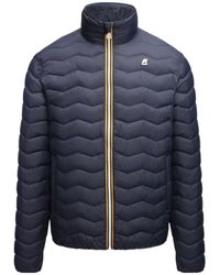K-Way - Valentine Quilted Warm Zipped Jacket - Lyst