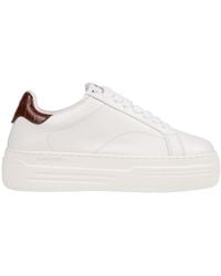 Lanvin - Round Head Low-Cut Casual Shoes - Lyst