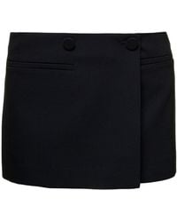 Valentino - Minifalda Mid-Rise Mini Skirt - Lyst