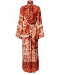 Johanna Ortiz - Ollantay Jacquard Midi Dress - Lyst