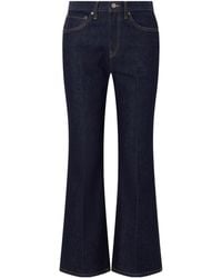 KHAITE - Clara Mid-Rise Flared Jeans - Lyst