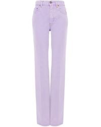 Chloé - Chloé Straight-Leg Jeans - Lyst