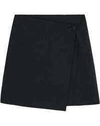 By Malene Birger - Esma Asymmetric Buttoned Miniskirt - Lyst