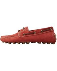 Tod's - Boat Gommino Bubble Flat Shoes - Lyst
