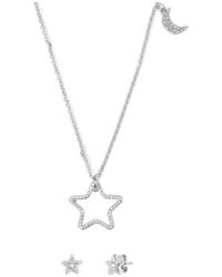 COACH - Star Earrings And Necklace Set - Lyst