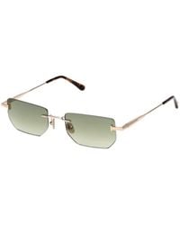 Tom Ford - Eyewear Rectangle-Frame Sunglasses - Lyst