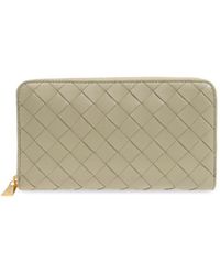 Bottega Veneta - Intreciato Knitting Wallet - Lyst
