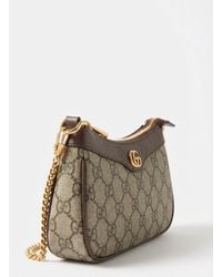 Gucci - Ophidia Canvas Mini Bag - Lyst